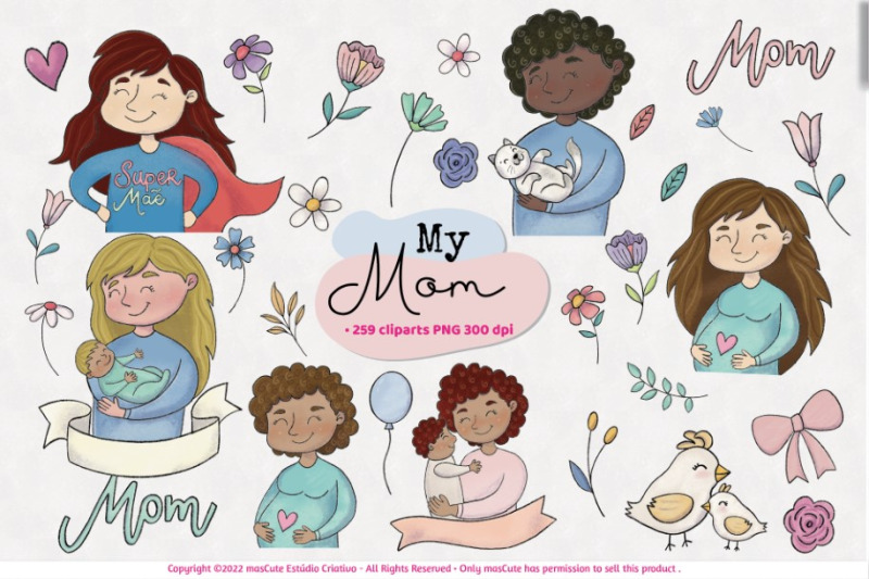 my-mom-mothers-day-clipart
