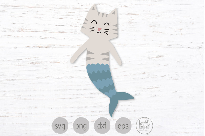 Mermaid Svg, Purrmaid Svg, Meowmaid Svg By LyndaMMetcalf