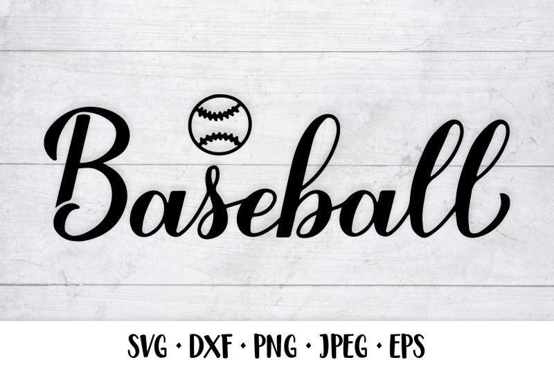 baseball-svg-sports-typography-design-activity-game