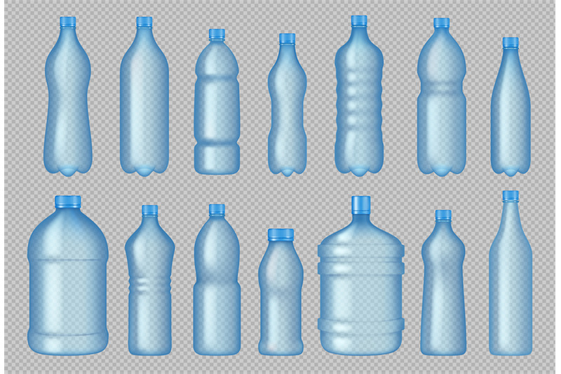 transparent-bottles-realistic-plastic-containers-for-liquid-products