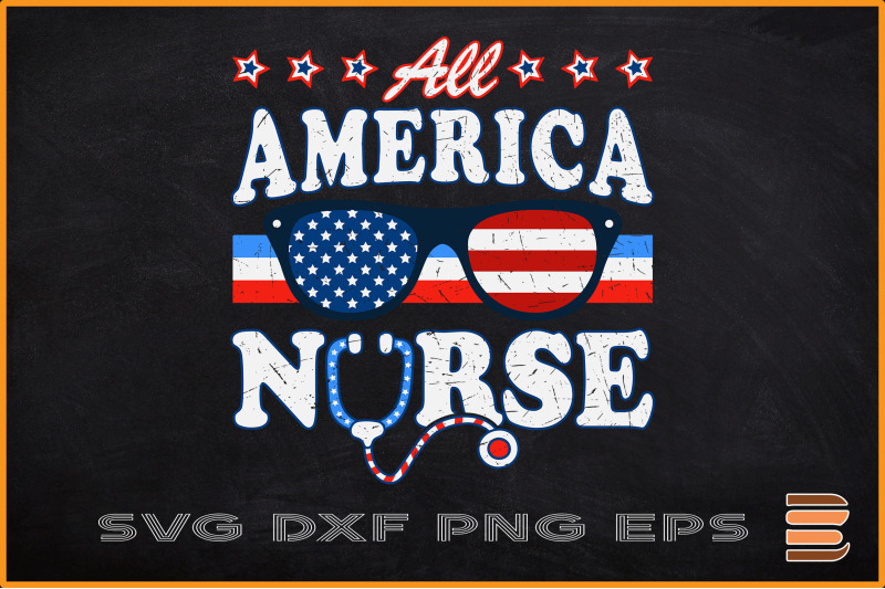 all-american-nurse-4th-of-july-patriotic