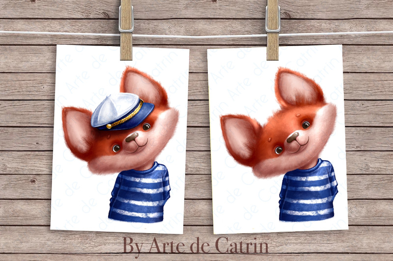 little-fox-sailor-graphic-cartoon-fox
