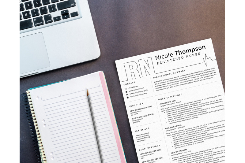 resume-template-for-registered-nurse-nursing-cv-template