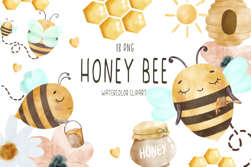 watercolor-honey-bee-clipart-png-garden-clipart-farm-clipart-honey