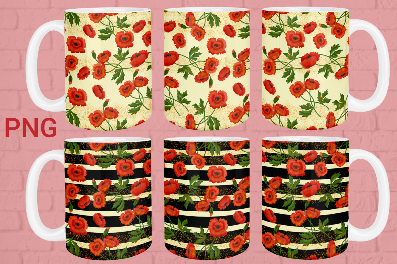 floral-mug-wrap-poppies-sublimation