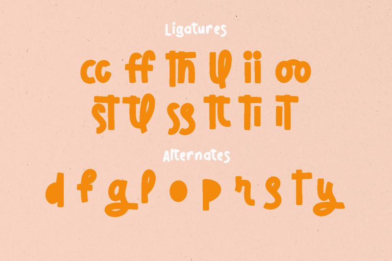 kruiseta-handwritten-display-font