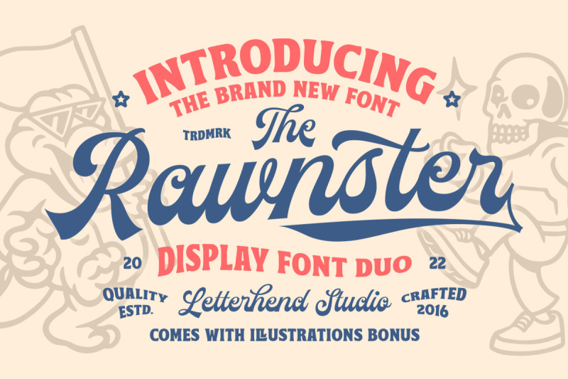 the-rawnster-font-duo-with-bonus