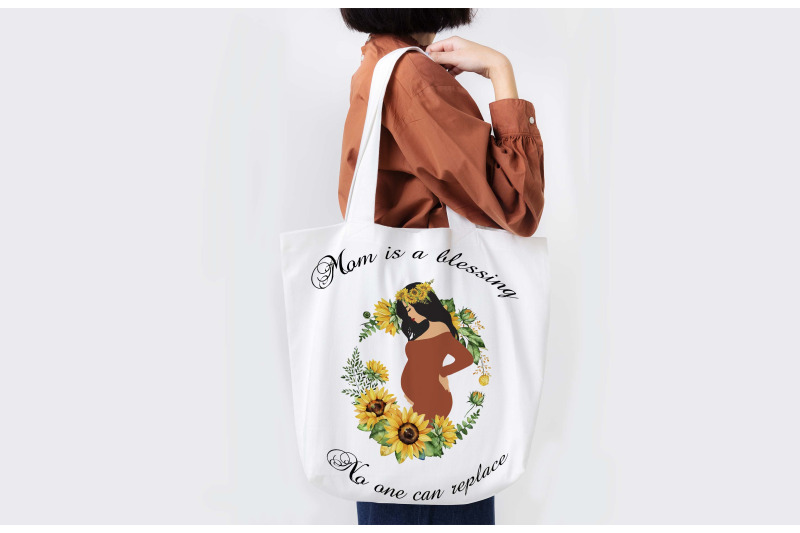 pregnant-woman-sunflower-monogram-sublimation