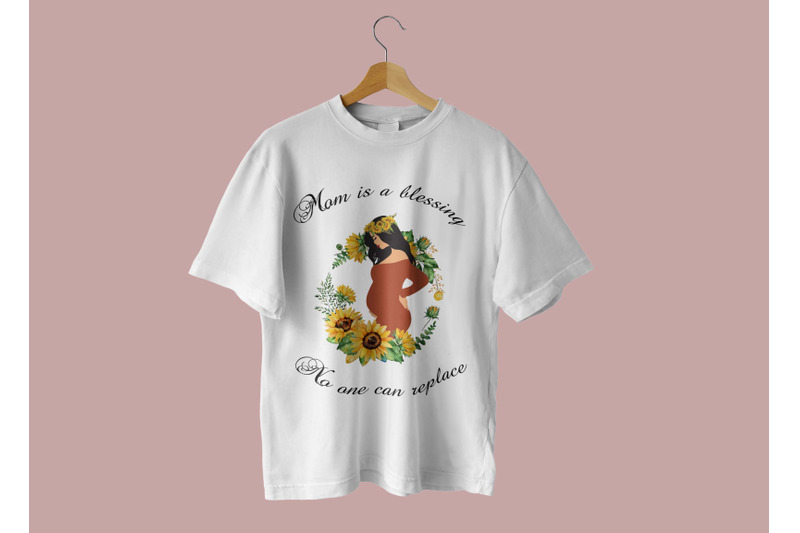 pregnant-woman-sunflower-monogram-sublimation