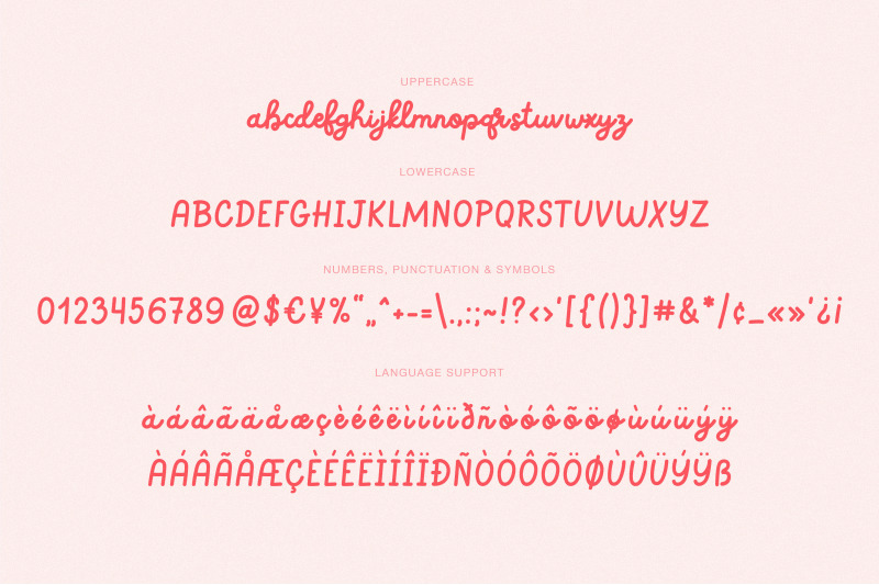 bubblegum-font-duo