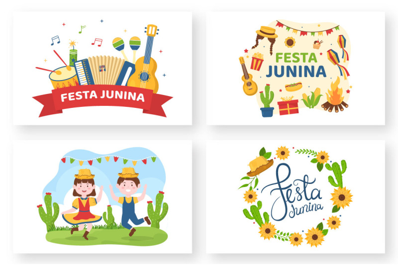 17-festa-junina-or-sao-joao-celebration-illustration