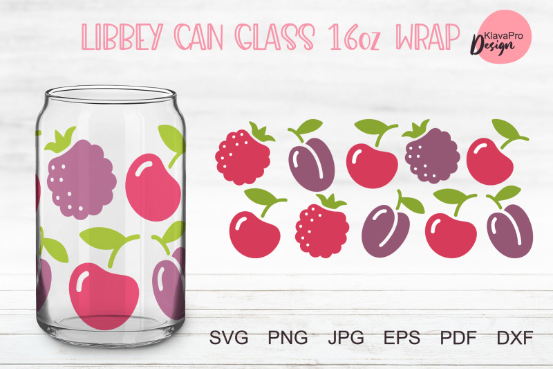 libbey-glass-16oz-can-glass-wrap-svg-berries-svg