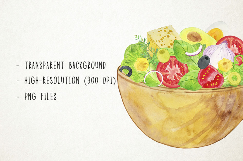 watercolor-salad-clipart-salad-ingredients-clipart-vegetarian-clipart