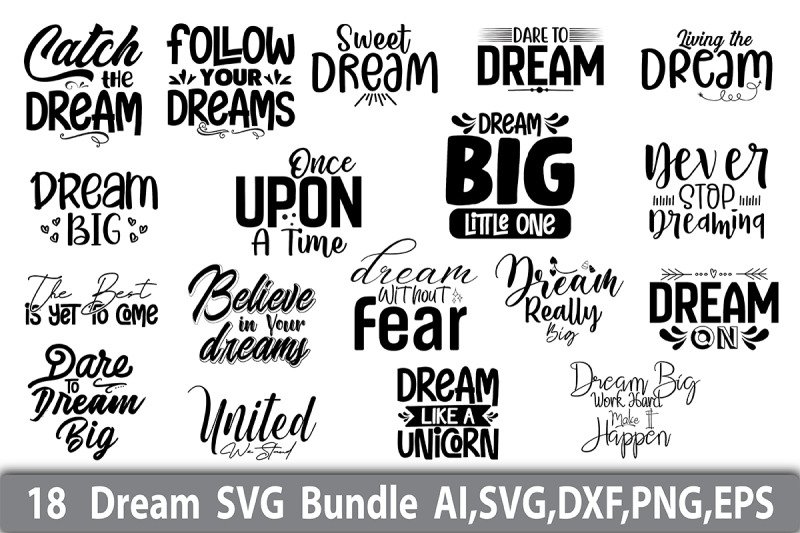 dreams-svg-bundle