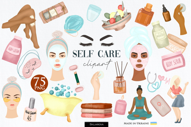 selfcare-clipart