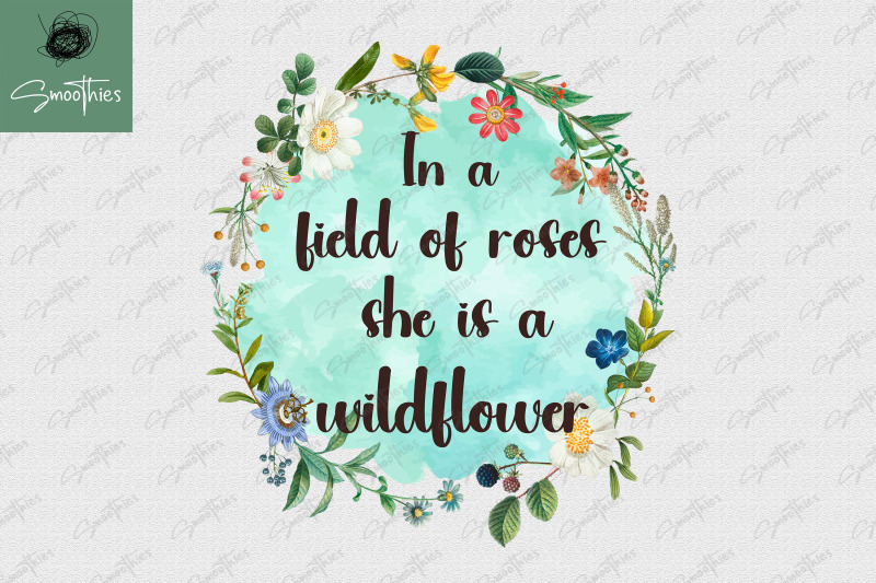 wildflower-flower-inspirational-quote