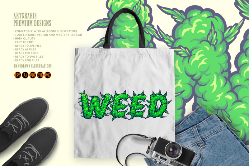 weed-font-lettering-with-smoke-effect