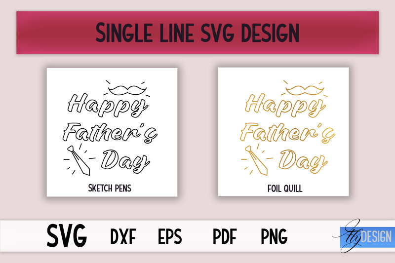 single-line-svg-bundle-foil-quill-designs-outline-design