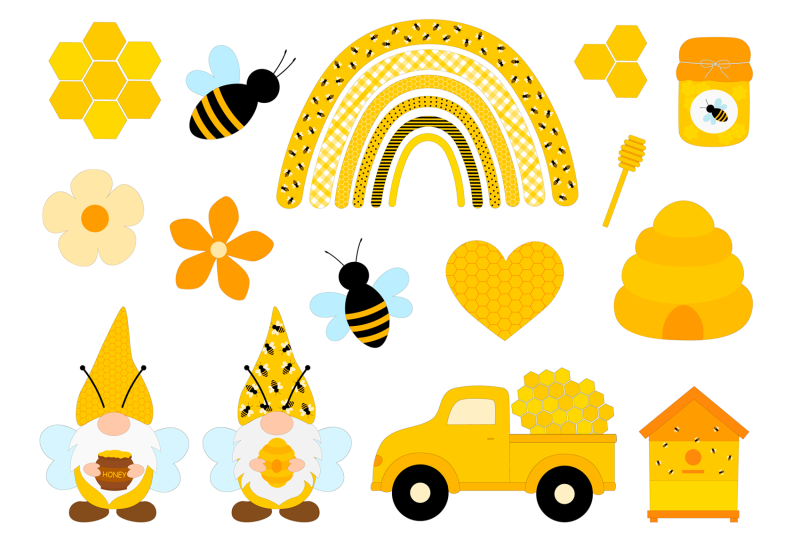 bees-gnomes-clipart-gnomes-bee-svg-gnomes-bees-sublimation