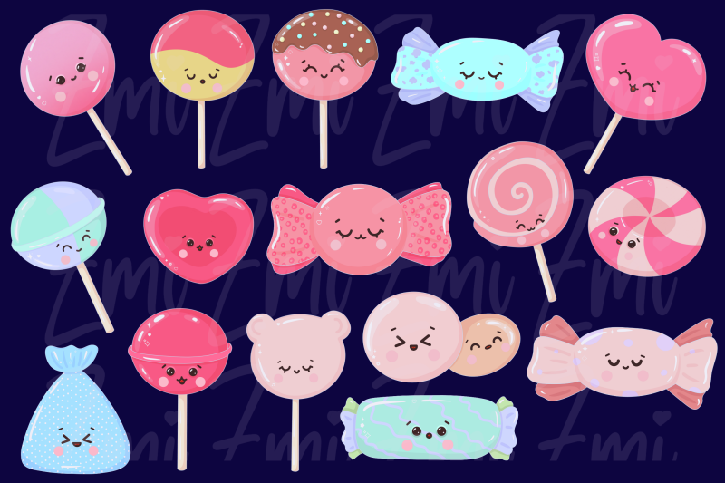 cute-candy-lollipops-clipart-illustration