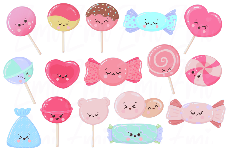 cute-candy-lollipops-clipart-illustration