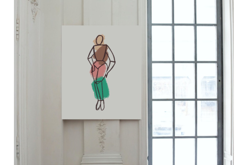abstract-woman-figure-clipart-png-modern-wall-art