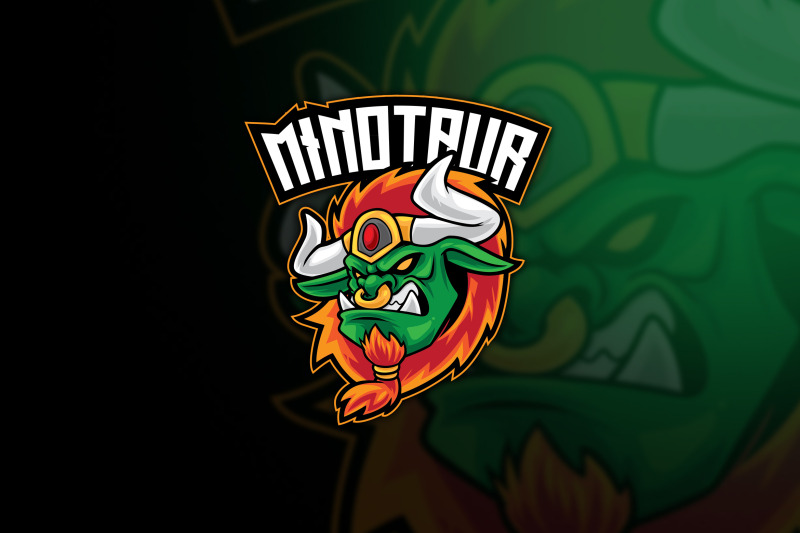 minotaur-warrior-esport-logo