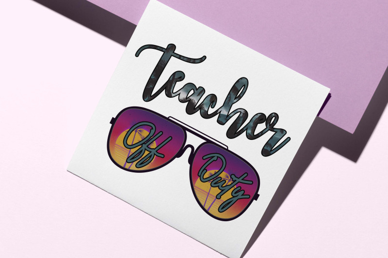 teacher-off-duty-beach-glasses-sublimation