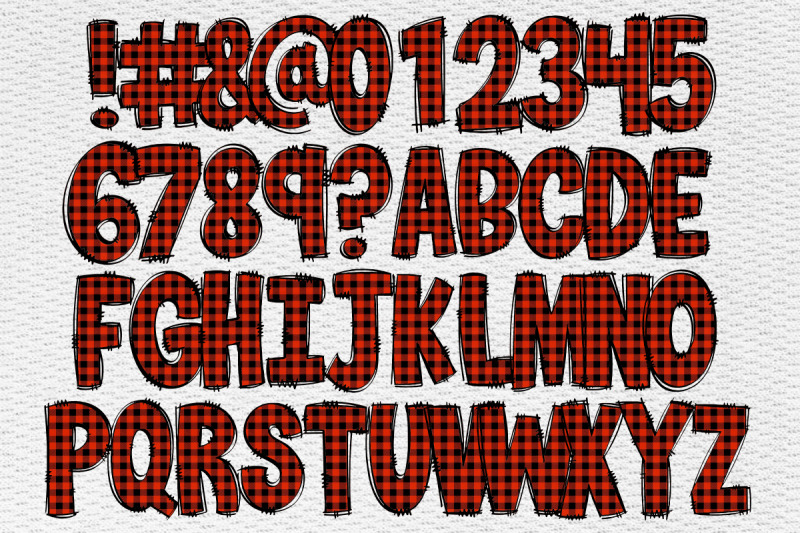 red-buffalo-alphabet-amp-number-png-design