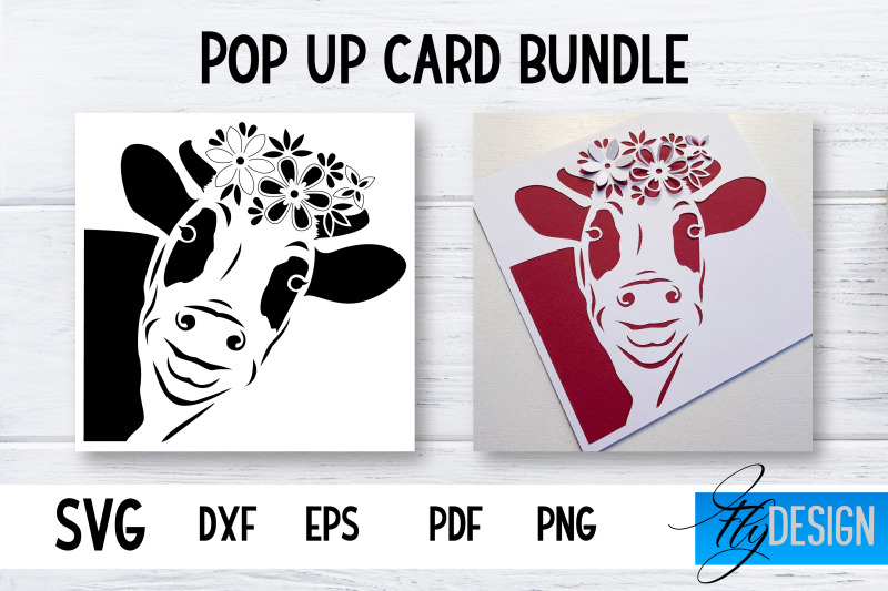 pop-up-card-svg-cow-flower-card-svg-flower-pop-up