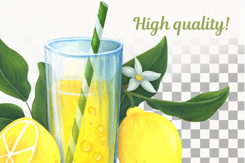 clipart-with-lemons-and-homemade-lemonade