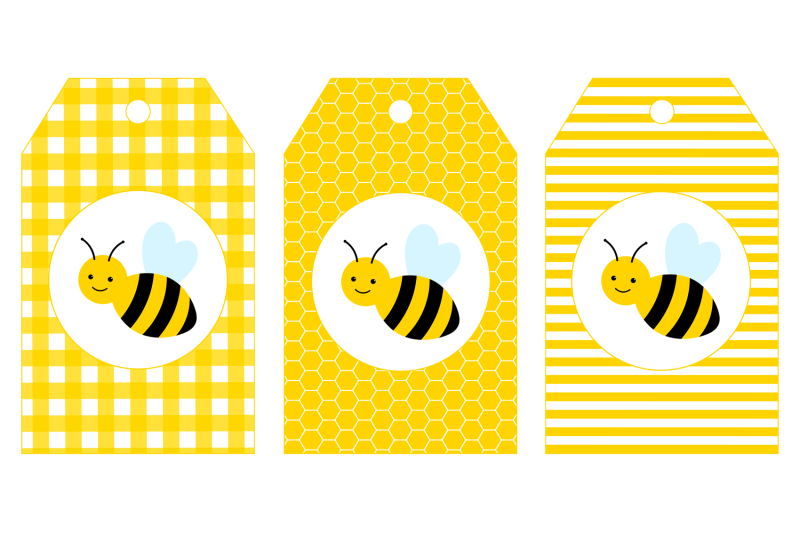 bees-gift-tags-printable-bees-gift-tags-template-bees-svg