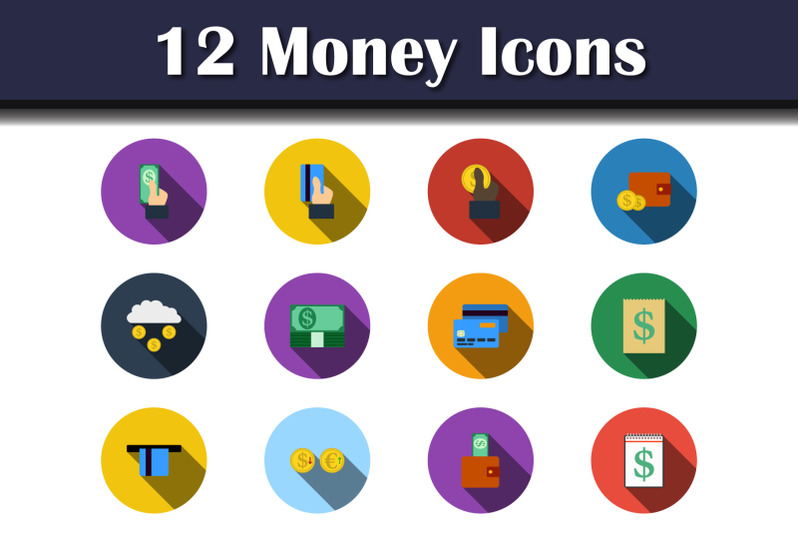 money-icon-set