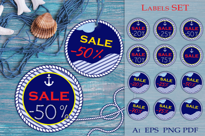 set-of-nautical-labels-discounts