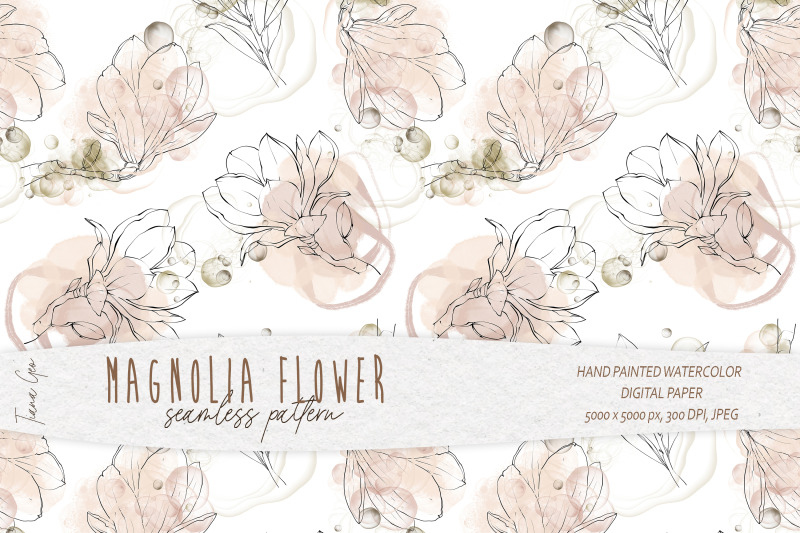 pink-line-art-magnolia-seamless-patterns-3-jpeg-files