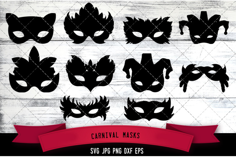 carnival-masks-cut-file-svg