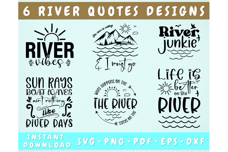 river-quotes-svg-bundle-6-designs-river-sayings-svg-river-shirt-svg