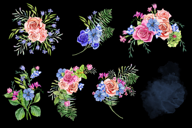 flowers-bouquets-clipart-sublimation-png