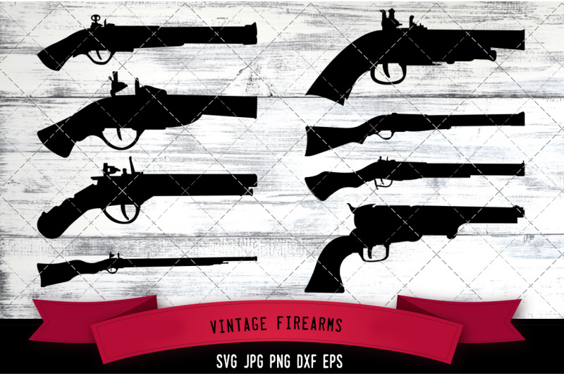 vintage-firearms-cut-file-svg