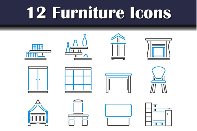 furniture-icon-set