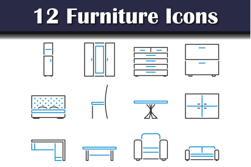 furniture-icon-set