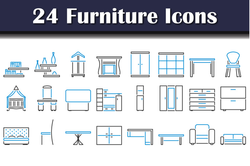 furniture-icon-set