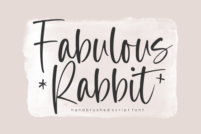 fabulous-rabbit-handbrushed-script-font
