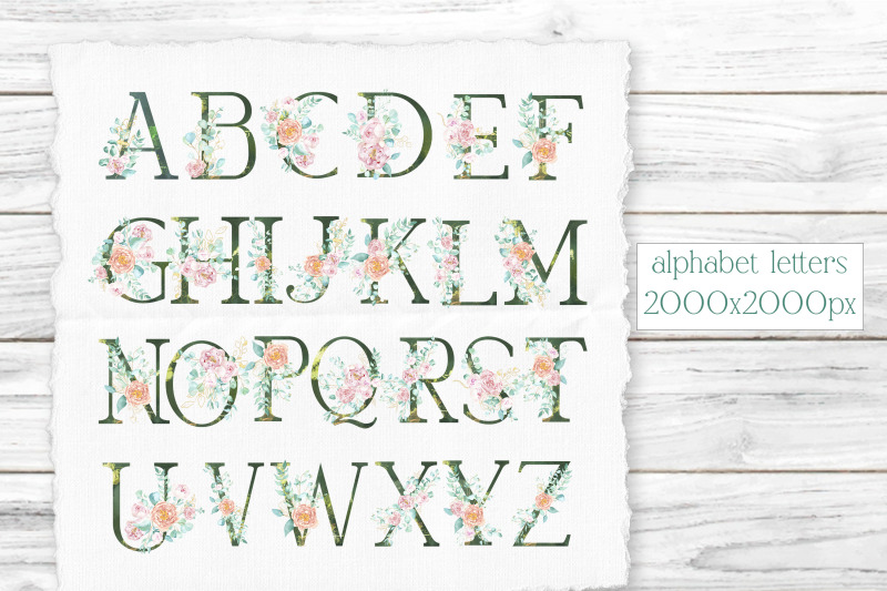 floral-alphabet-monogram-clipart-eucalyptus-wedding-letter
