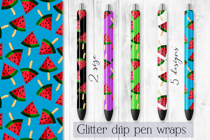 tropic-epoxy-pen-wraps-bundle-5-summer-waterslide-png-design
