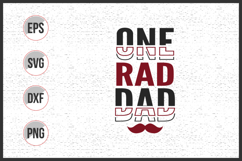 one-rad-dad-svg