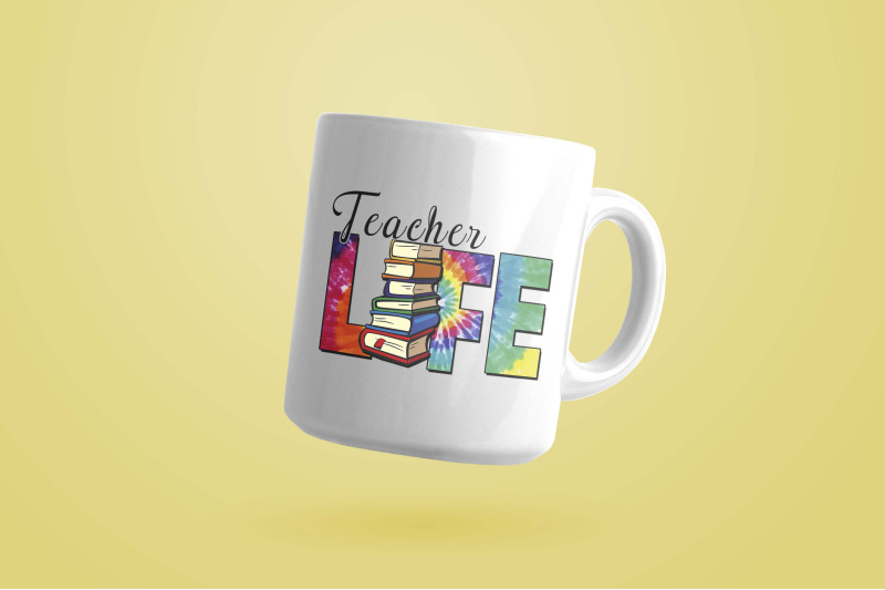 teacher-life-with-book-sublimation-files