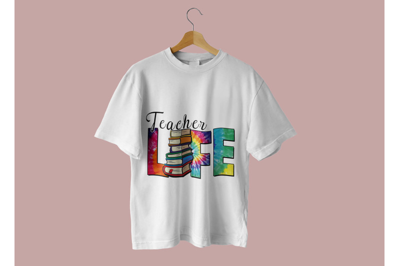 teacher-life-with-book-sublimation-files