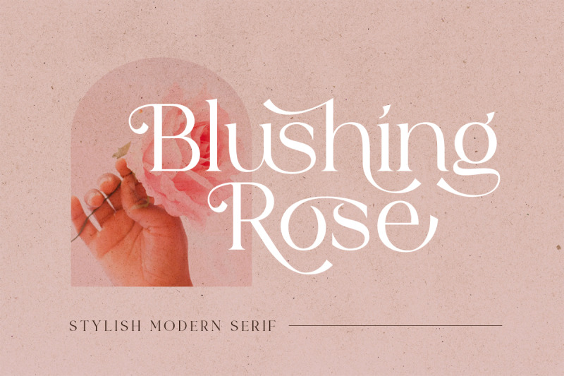 blushing-rose-stylish-modern-serif