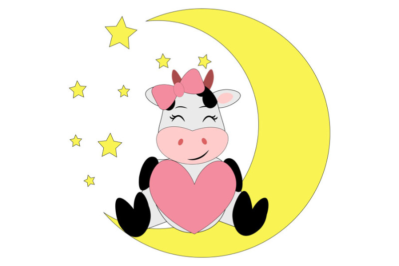 cow-svg-cow-face-svg-with-bow-cute-cow-svg-cow-clip-art-cow-svg-de